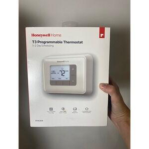 Honeywell Home T3 Programmable Thermostat White RTH6360D1002 5-2 Day Scheduling
